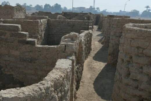 ببینید ؛ کشف شهر طلایی گمشده 3 هزار ساله در مصر