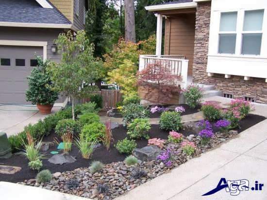 طراحی باغچه حیاط با کمک ایده های کاربردی 