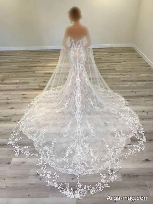 مدل پشت لباس عروس