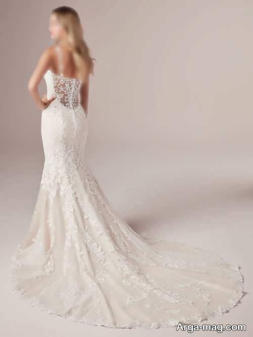 پشت زیبا برای لباس عروس 