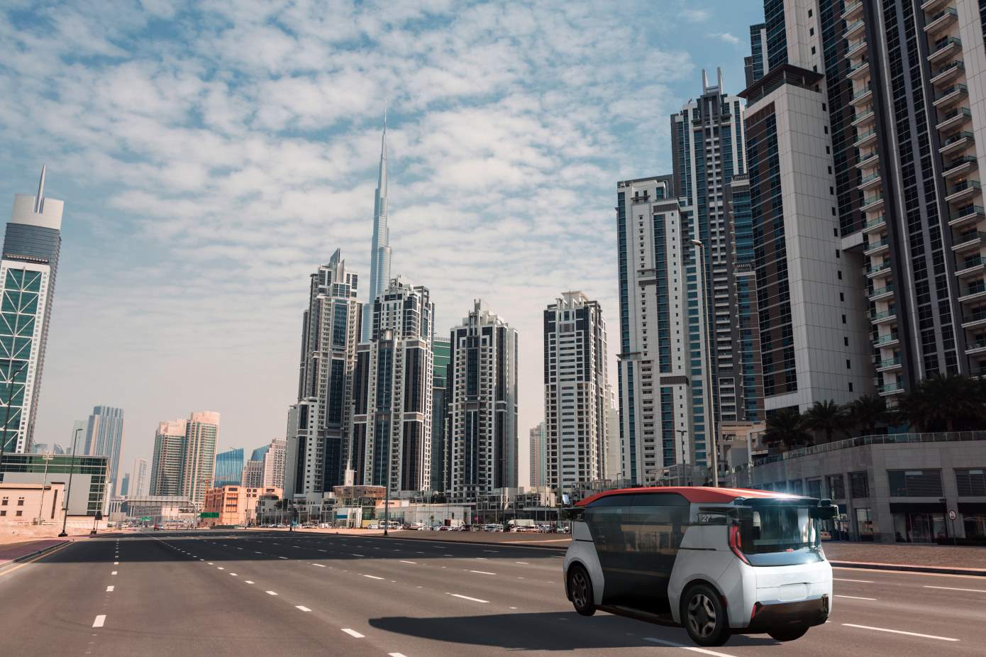 شرکت کروز سال 2023 در دبی سرویس تاکسی‌های خودران راه‌اندازی می‌کند