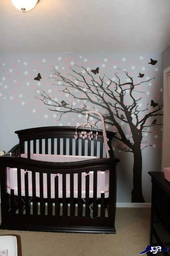 طراحی اتاقی زیبا برای نوزاد