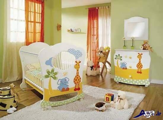 طراحی زیبا برای اتاق نوزاد