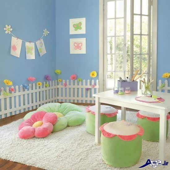 طراحی اتاق برای نوزاد دختر