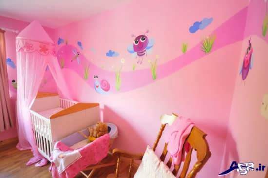 طراحی جالب اتاق نوزاد