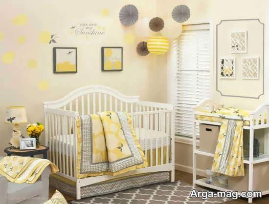 طراحی اتاق نوزاد دختر با چند ایده