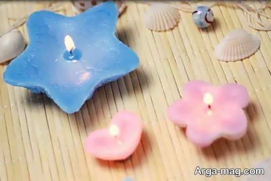 ساختن شمع شنی در شکل های مختلف