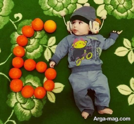 نمونه هایی به یاد ماندنی از تزیین ماهگرد نوزاد