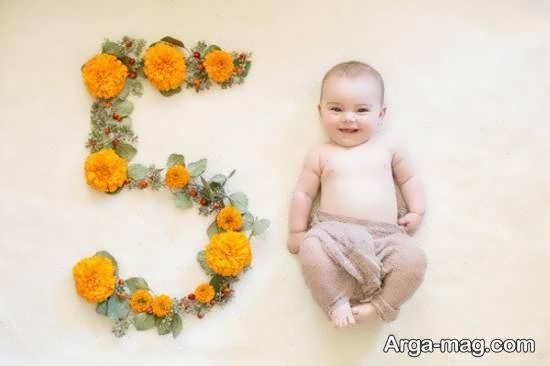 انواع طرح های ایده آل و استثنایی تزیین ماهگرد نوزاد