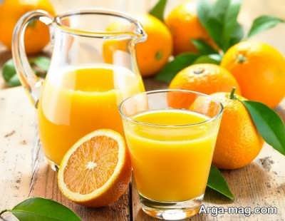رفع تلخی آب پرتقال