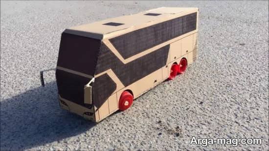 ساخت اتوبوس با وسایل ساده