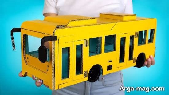 آموزش ساخت اتوبوس با طرحی زیبا