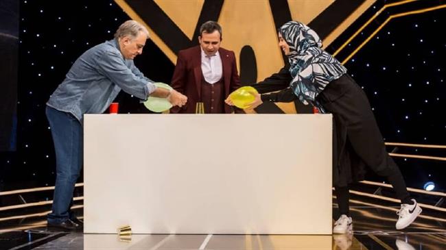 ایرج نوذری و دخترش در «پنج ستاره» 