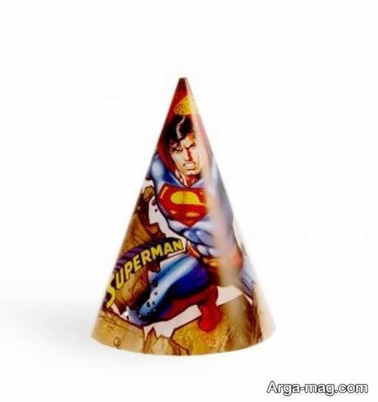 زیباسازی جشن تولد با طرح های سوپرمن