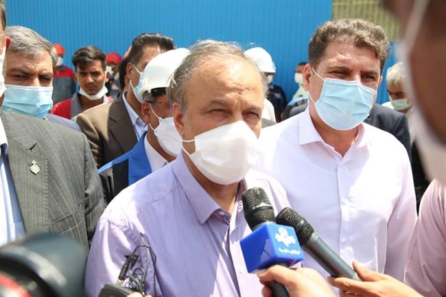 بازدید وزیر صمت از کارخانه تولید کولر آبی قلعه گنج