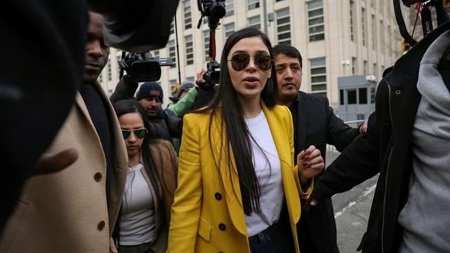 همسر خواکین ال چاپو گوزمان ، سردسته کارتل مواد مخدر سینالوآ که زندانی است، اتهامات علیه خود را پذیرفت و ممکن است با حبس ابد روبرو شود
