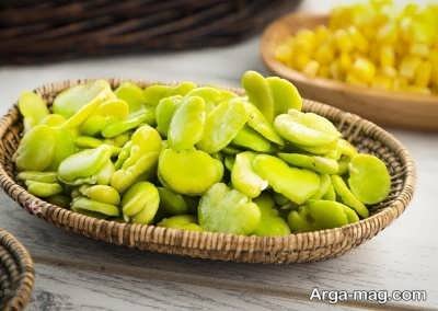 نگهداری و منجمد نمودن باقلا