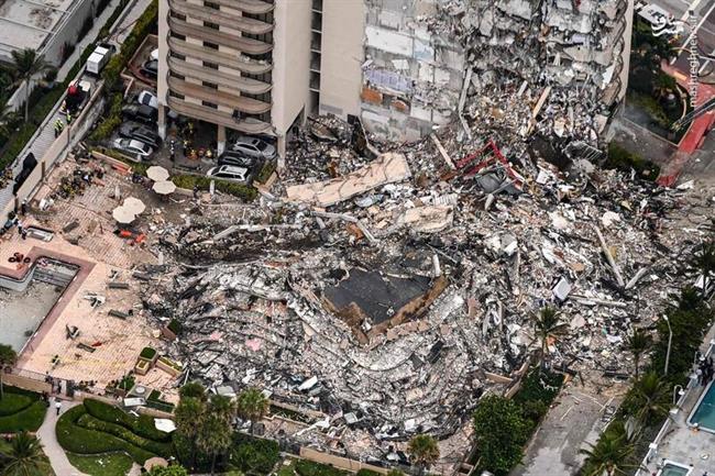 آن‌چه باید درباره فروریختن برج مسکونی در میامی آمریکا بدانید/ «یاد 11 سپتامبر افتادیم» + عکس و فیلم
