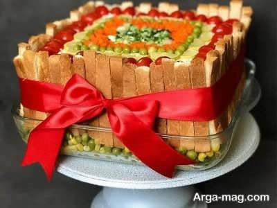 طرز تهیه کیک مرغ مجلسی خوشمزه با بهترین دستور پخت