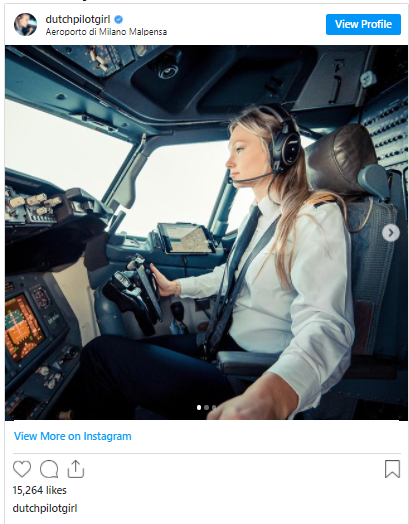 اگر هشتگ «pilots of Instagram» به معنای خلبانان اینستاگرام را در این شبکه اجتماعی جستجو کنید، با تصاویری بی پایان از خلبانان موجه خواهید شد.