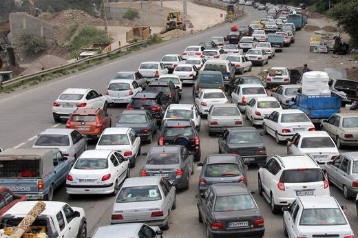 شلوغ‌ترین جاده کشور از تهران تا قزوین است