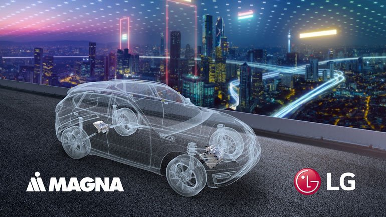 امضای توافقنامه سرمایه‌گذاری مشترک بین ال‌جی و Magna