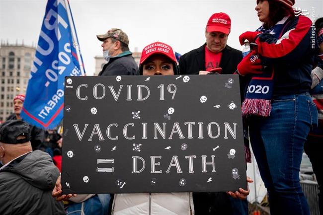 از بی‌اعتمادی به دولت تا ترس از مرگ/ چرا آمریکایی‌ها واکسن کرونا نمی‌زنند؟ +عکس و فیلم