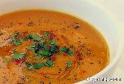 طرز تهیه سوپ فلفل دلمه ای مقوی با طعم عالی