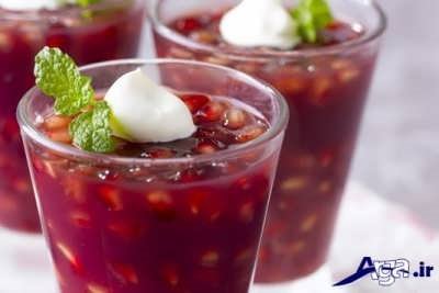 طرز تهیه ژله انار با روش های مختلف 