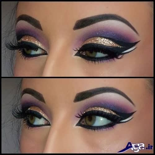 دل آؤایش چشم خلیجی زیبا و متفاوت 