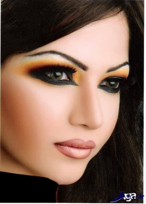 مدل میکاپ خلیجی چشم 
