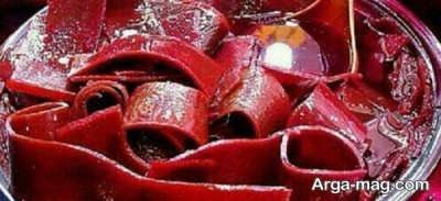 دستور تهیه لواشک انار و به