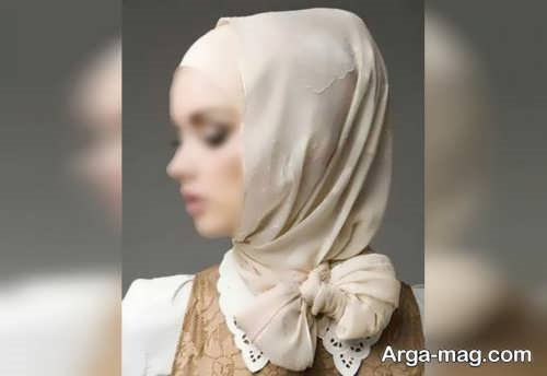 بستن روسری باحجاب و زیبا 