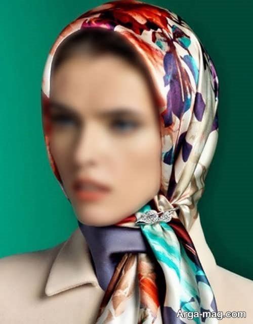 بستن روسری باحجاب 
