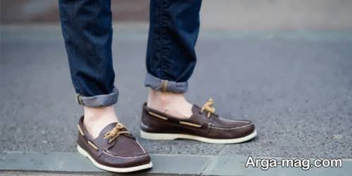 ست کفش و شلوار جین مردانه 