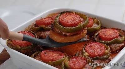 آموزش روش تهیه خوراک گوجه بادمجان خوشمزه