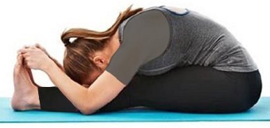 لاغری شکم و پهلو با حرکت خم به جلو (Forward fold),لاغری شکم و پهلو با چند تمرین ساده یوگا در خانه