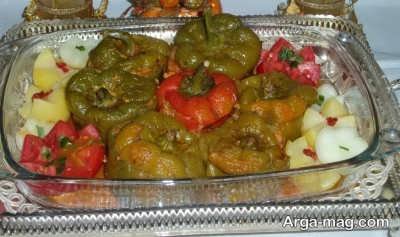 طرز ساخت دلمه گوجه فرنگی 