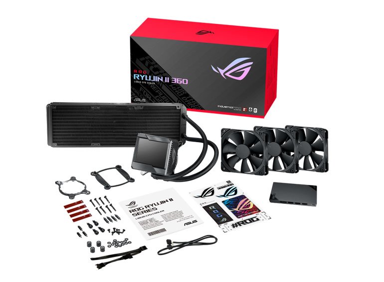 ترکیب سرما و زیبایی؛ خنک کننده مایع ASUS ROG RYUJIN II  معرفی شد