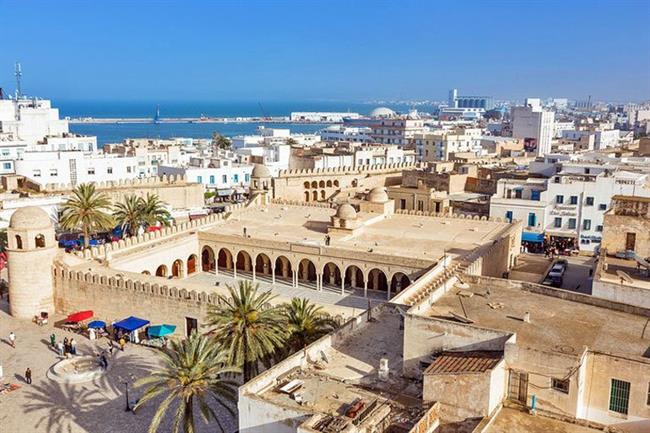 View over the medina in Sousse