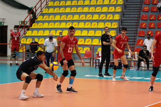 برتری والیبال ایران در جام جهانی جوانان