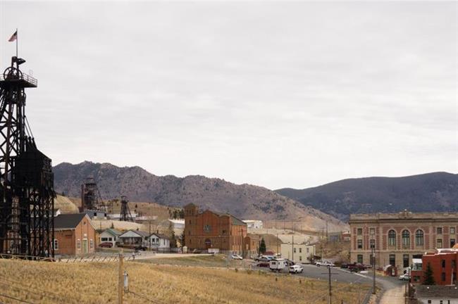 Butte underground city, Montana