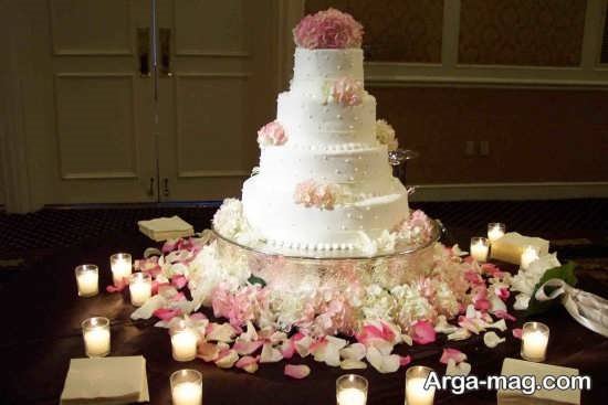 تزیین کیک برای عروسی 