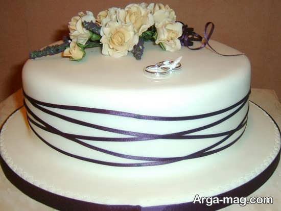 دیزاین زیبا و فانتزی کیک عروسی