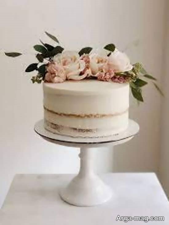 تزیین کیک عروس با ایده شیک