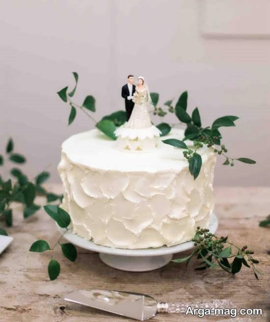 تزیین کیک عروس با روش جالب