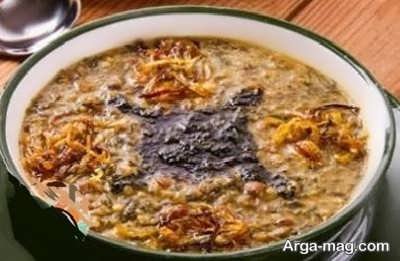 طرز تهیه آش قلیه غذای سنتی و محبوب گیلانی