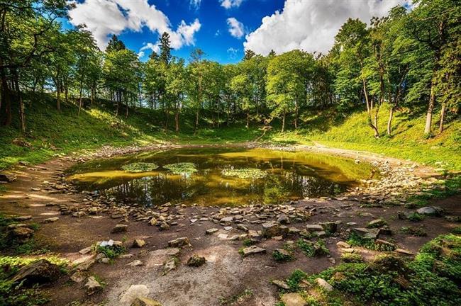 Kaali Meteorite Crater Field, Saaremaa, Estonia