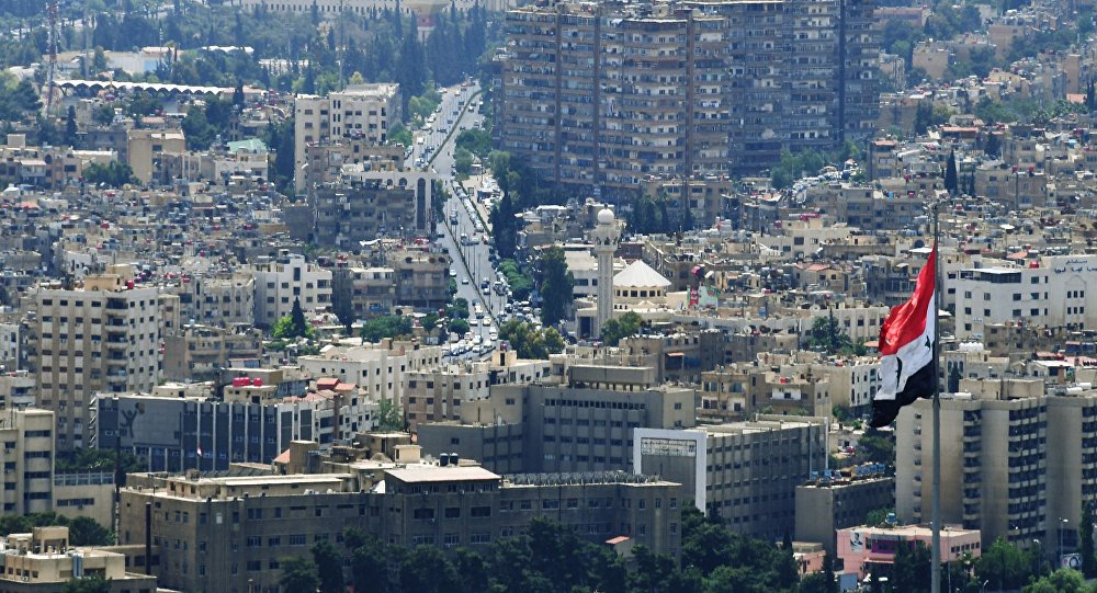 کشته شدن 14 نظامی سوری در حمله تروریستی در مرکز دمشق+ویدئو