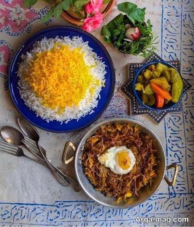 روش تهیه پیچاق قیمه یا خورش اردبیلی 